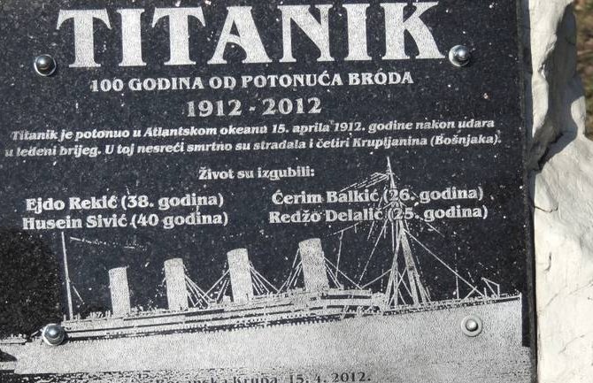 Titanic u dubine okeana odnio i četiri čovjeka iz BiH