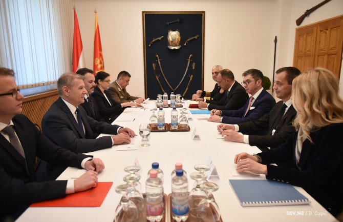 Podrška Mađarske evropskoj perspektivi Crne Gore