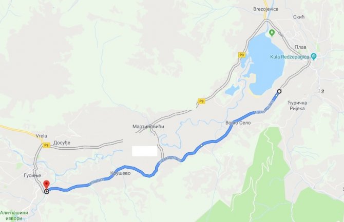 Canović: Radiće se kompletan put Plav-Vojno selo-Gusinje