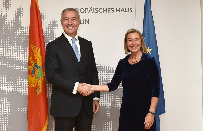 Đukanović i Mogerini: Berlinski susret dobar impuls