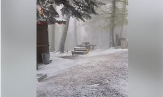 Vratila se zima:  U Hrvatskoj pao snijeg, kišovito i hladno i sjutra u Crnoj Gori (VIDEO)