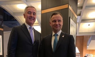 Đukanović i Duda: Jačanje bilateralne saradnje dvije prijateljske zemlje