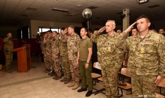 Bošković sa našim vojnicima obilježio Dan nezavisnosti u Avganistanu