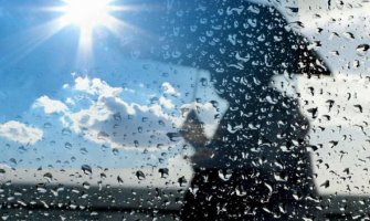 Sunčano, poslijepodne uslovi za kišu