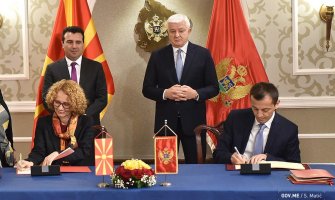 Bošković i Šekerinska potpisali Sporazum o razmjeni i uzajamnoj zaštiti tajnih podataka