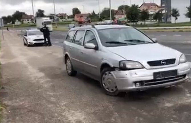 Potjera u Zagrebu: Sipao gorivo na pumpi, pa pobjegao (VIDEO)