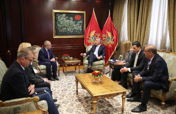 Đukanoviću priznanje povodom 125 godina od osnivanja MOK-a