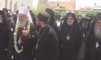 Amfilohije i Irinej nepovrijeđeni u raketiranju Sirije (VIDEO)