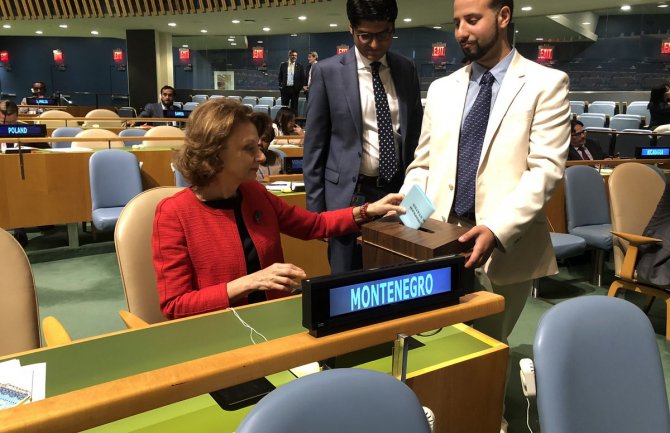 Crna Gora izabrana za članicu Ekonomskog i socijalnog savjeta UN- a