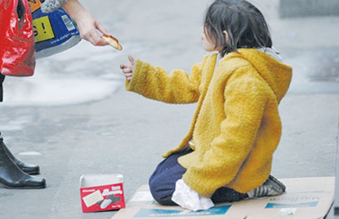 Prosjačenje i dalje izraženo u Crnoj Gori 