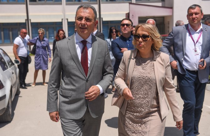 Hrapović obišao radove: Bolji uslovi za pacijente i osoblje Doma zdravlja Berane