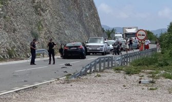 Udes na putu Cetinje – Budva, ima povrijeđenih