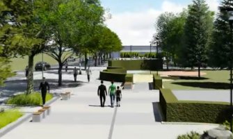 Pogledajte kako će izgledati novi trg u Plavu (VIDEO)