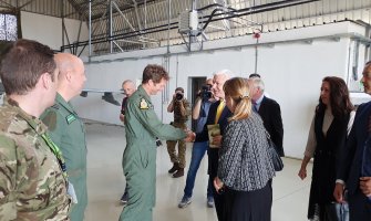 Slijetanje savezničkih aviona u CG potvrda partnerstva(FOTO)