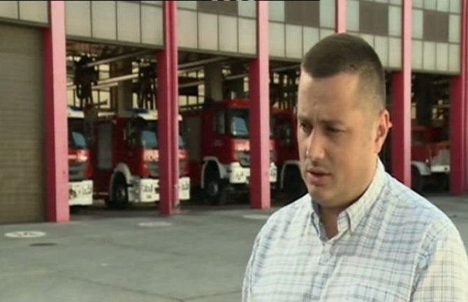 Janković: Dron pomaže podgoričkim vatrogascima