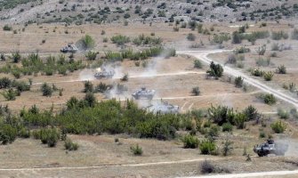 Crnogorski vojnici na obuci u Sjevernoj Makedoniji