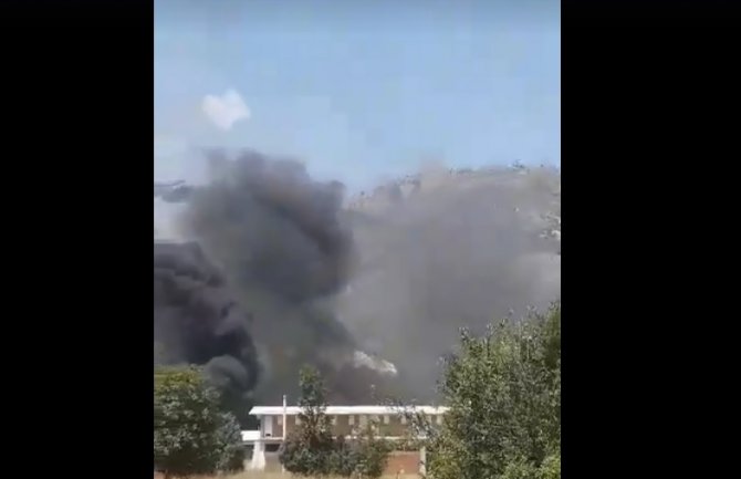 Ugašen požar u reonu Bioča