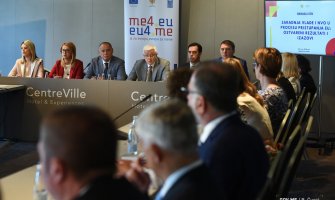 Marković sa predstavnicima NVO: Stičem utisak da se ne ponašamo kao tim