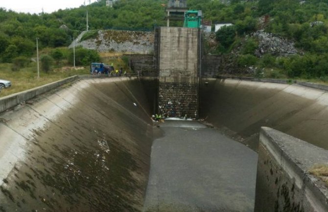 HE Perućica: Sa područja Norina izvađeno više od 800 kilograma ribe i prebačeno u kanale