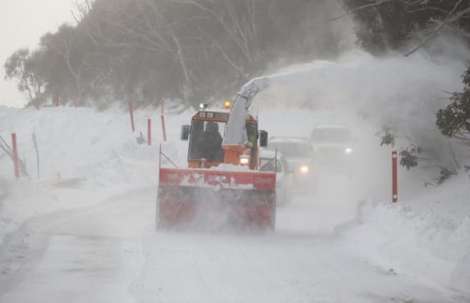 U Australiji snijeg, vjetar, mraz, temperature oko minus tri