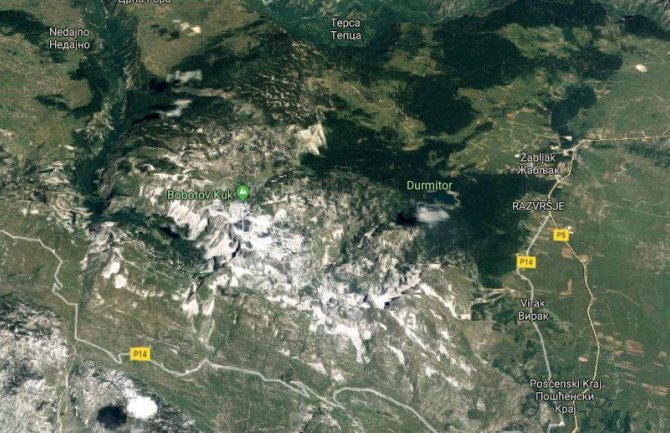 Spasilačka akcija na Durmitoru, povrijeđena strankinja