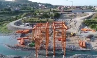 Pogledajte snimke: Radovi na petlji Smokovac teku planiranom dinamikom (VIDEO)