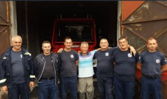 Penzionisani vatrogasac iz Južne Koreje posjetio kolege u Pljevljima(FOTO)