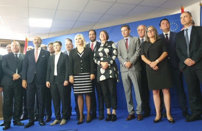 Nurković na ceremoniji inauguracije Stalnog sekretarijata Transportne zajednice