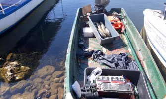 Nelegalan izlov ribe u reonu Bobovišta