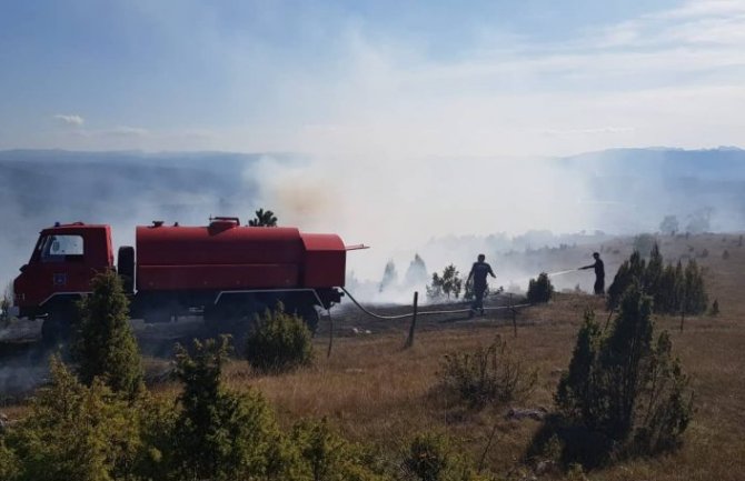 Izazvan požar velikih razmjera na Rudnici kod Pljevalja