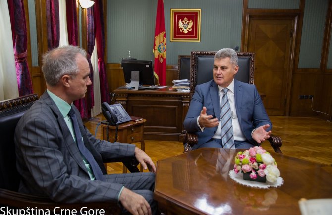 Brajović primio ambasadora Švedske: Snažno podržavaju evropski put Crne Gore 