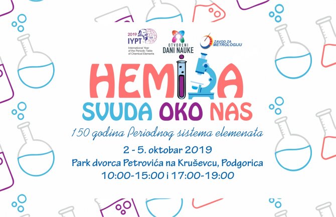 Radionica „Hemija svuda oko nas“ od 2. do 5. oktobra