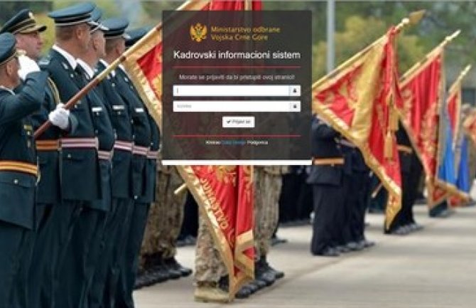 Počeo sa radom novi kadrovski informacioni sistem u Ministarstvu odbrane i VCG