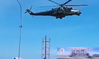 Helikopter pokvario proslavu Dana vojske (VIDEO)