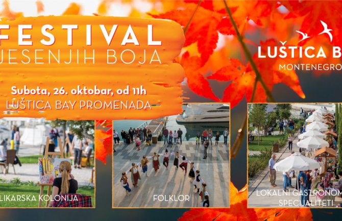 Luštica Bej festival jesenjih boja, predstavljeni domaći proizvodi