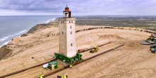 Svetionik postavili na točkove i odvezli ga sa litice na bezbjedniju lokaciju (VIDEO)