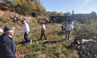 Očistili vodotok: U Nikšiću uklonjen otpad iz rijeke Bistrice(FOTO)