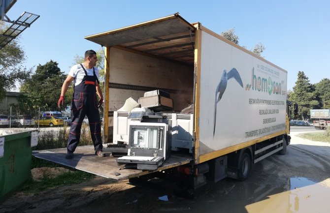 Tivat: Prikupljeno 980 kg elektronskog otpada