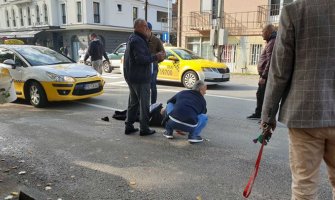 Udes u centru Podgorice: Taksi pokosio ženu
