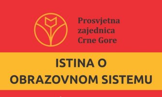 15.novembra protest Prosvjetne zajednice CG: Povećanje od 9% ne prati naše realne potrebe