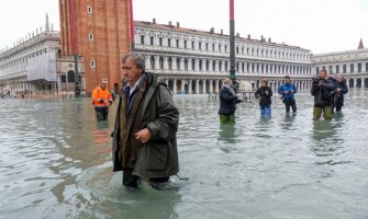 Venecija: Nivo vode ponovo raste, vanredno stanje na snazi (FOTO/VIDEO)