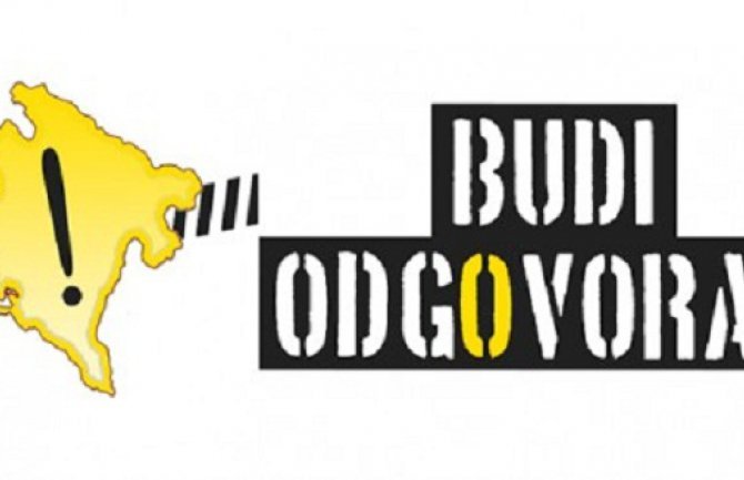 U okviru kampanje Budi odgovoran kazna izrečena JPU 