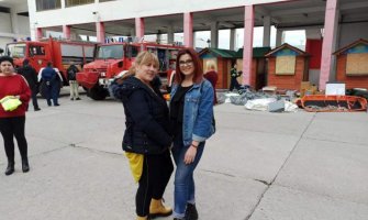 Crnogorske heroine krenule s vatrogascima u Albaniju: Anđela i Nina se uputile u humanu misiju