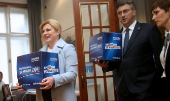 Potpise za kandidaturu predali Kolinda Grabar-Kitarović i Miroslav Škoro