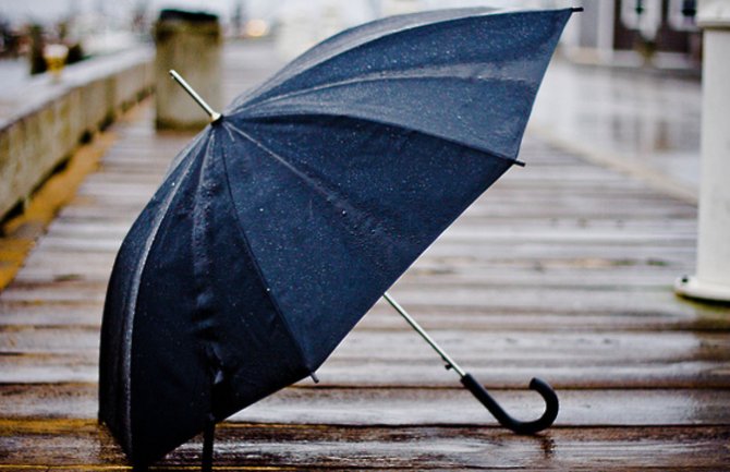 Oblačno, krajem dana kiša