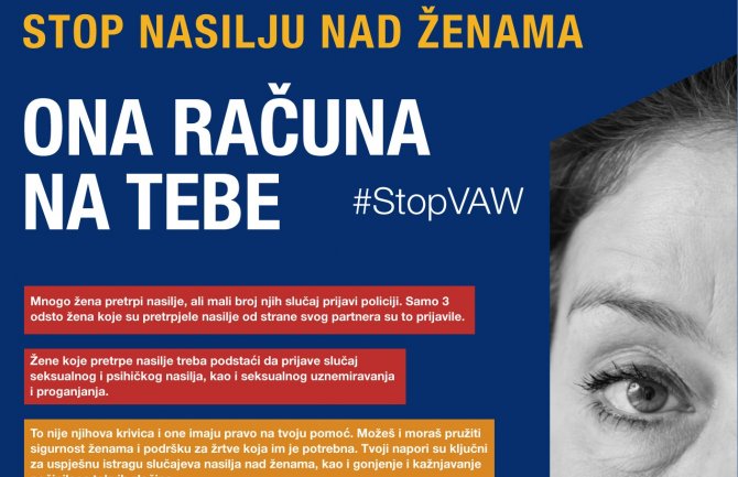 Do 1. novembra u CG izvršeno 261 krivično djelo u vezi sa porodičnim nasiljem