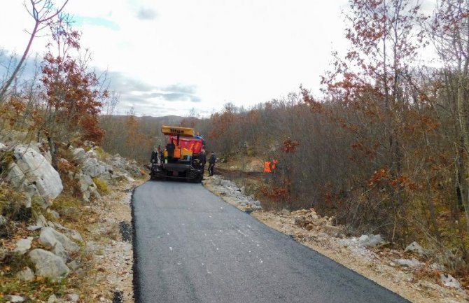 Cetinje: Pri kraju radovi na putu u Lipi Cuckoj