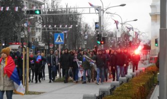 Protesti u Banjaluci, Trebinju na Palama: Poručujemo našoj braći u Crnoj Gori da smo svi uz njih