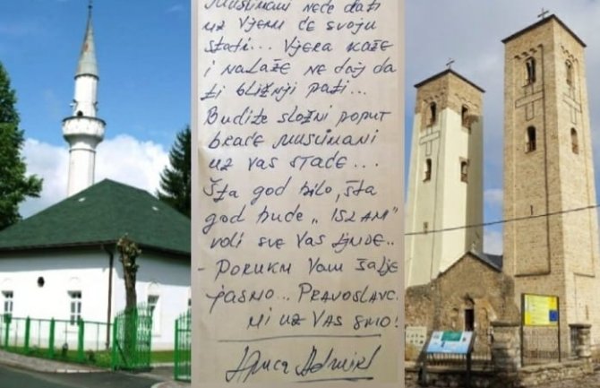 Bjelopoljac Admir Ljuca stihovima uputio podršku vjernicima SPC: Budite složni poput braće, Muslimani uz vas staće