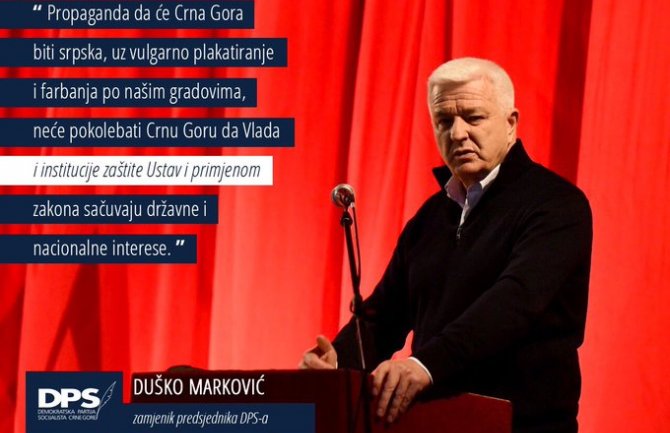 Propaganda da će Crna Gora biti srpska neće pokolebati Vladu i institucije da zaštite Ustav